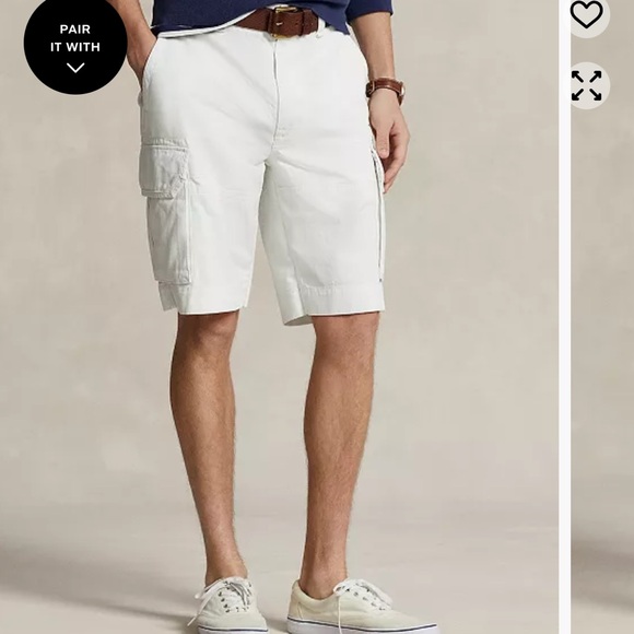 Polo Ralph Lauren Other - Polo Ralph Lauren men cotton twill relaxed fit cargo shorts Sz 34